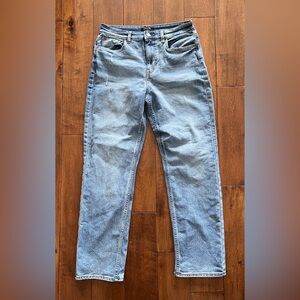 George Light Blue Straight Jeans - Men's